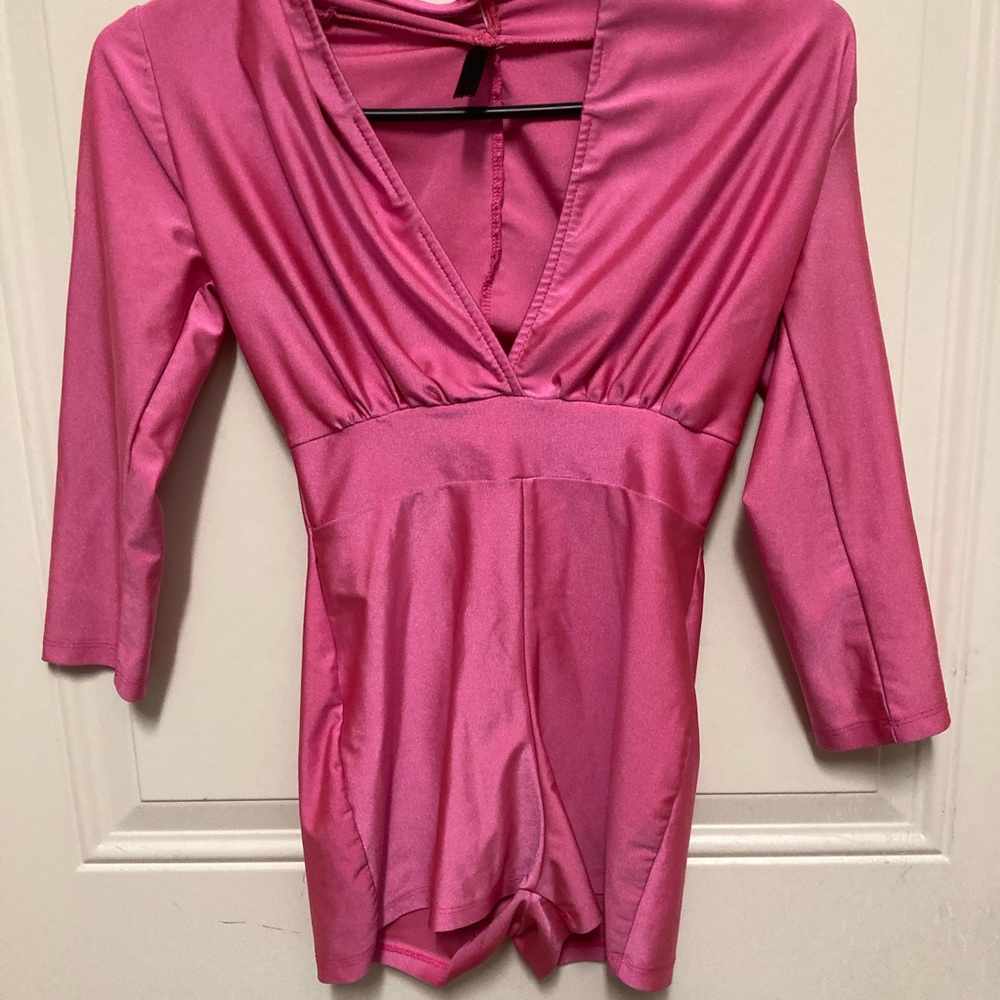 Pink romper